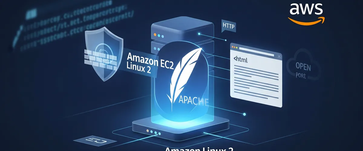 Blog post image for How to Install Apache Web Server on Amazon Linux 2 - We will learn how to install and setup FireWall on Amazon Linux 2 in this tutorial. We will also discover how to set up FireWall so that it functions with the Amazon Linux 2.