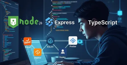 Setting up Node.js, Express, Prettier, ESLint, and Husky application with Babel and TypeScript - Part 1